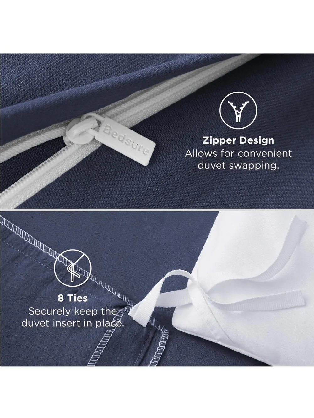 Bedsure prewashed duvet